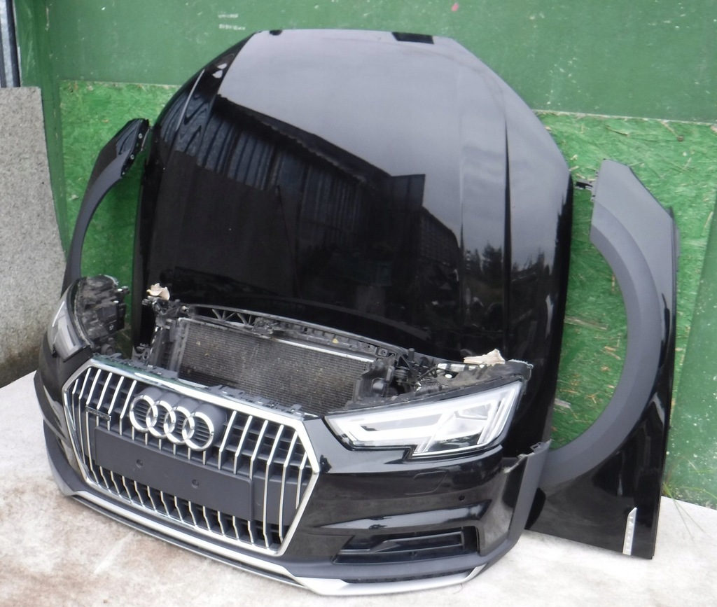 Audi A4 B9 8W Allroad zderzak maska full led przód 6962094499