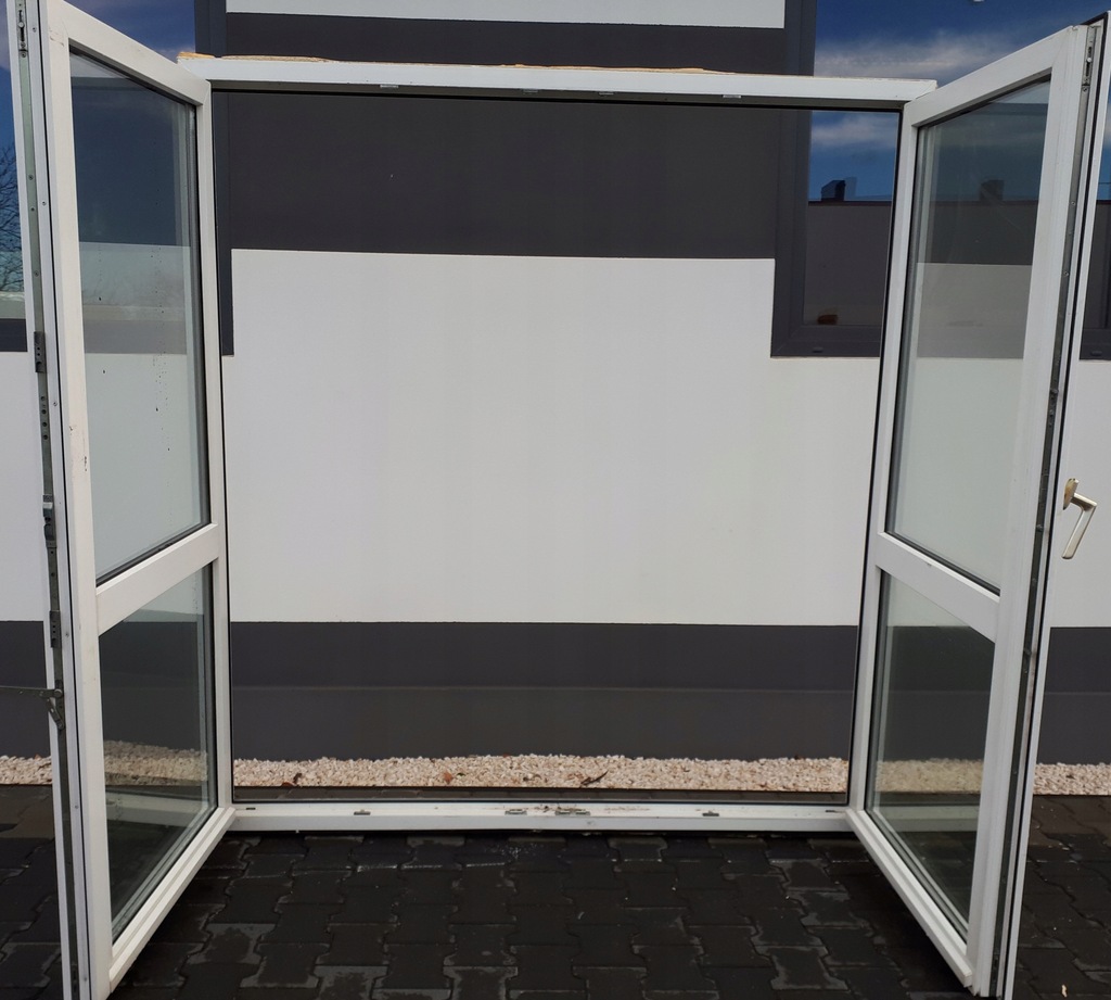 DRZWI PCV TARASOWE BALKON 185X200 SŁUPEK RUCHOMY 7715497838