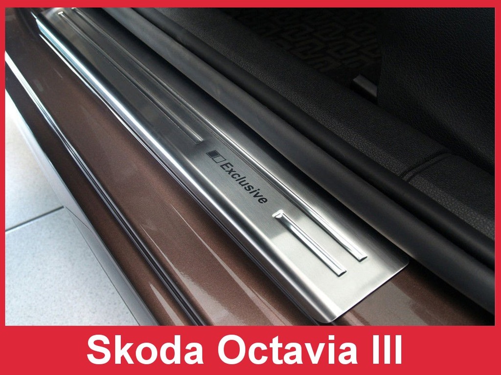 Listwy Na Progi Skoda Octavia Iii Sedan Kombi