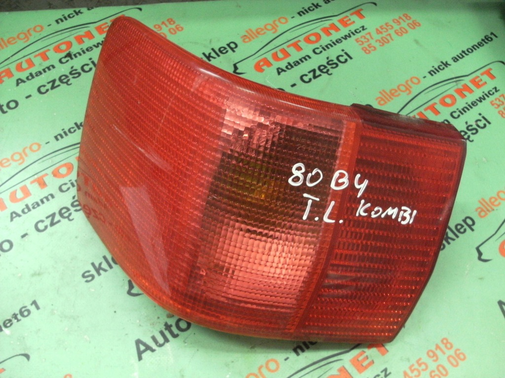 Lampa Tylna Lewa Audi 80 B4 Kombi Avant 7673380448 Oficjalne