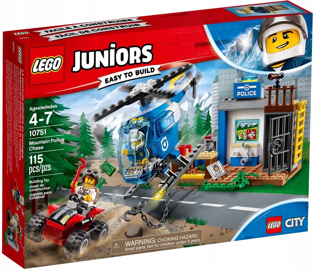 LEGO 10751 Pościg policja od 4 lat PEWNI SZYBKO 7568515253