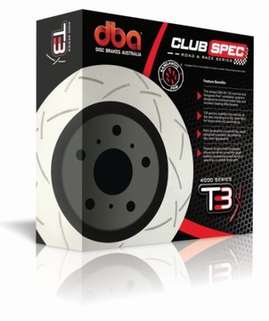 DBA 4000 T3 диски спереди гольф V R32 VI 2.0 R 345 мм