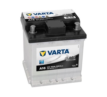 Akumulator 40AH/340A P+ VARTA A16 Black PANDA
