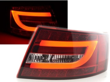 Audi A6 C6 4F седан лампи 04-08R LED бар червоний 7 PIN