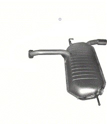 Задній глушник Kia Sportage а. 2,0 04-10R. 2wd