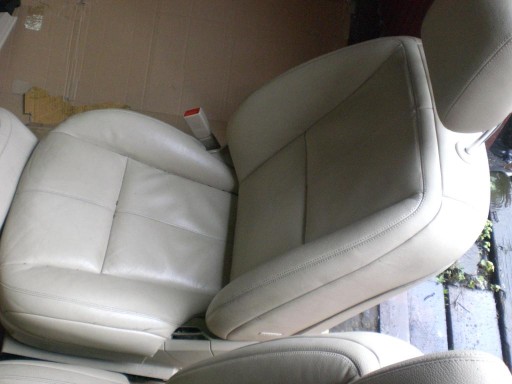 Сидіння передня подушка безпеки правий Mercedes S W221 Європа OE кремова шкіра - 15