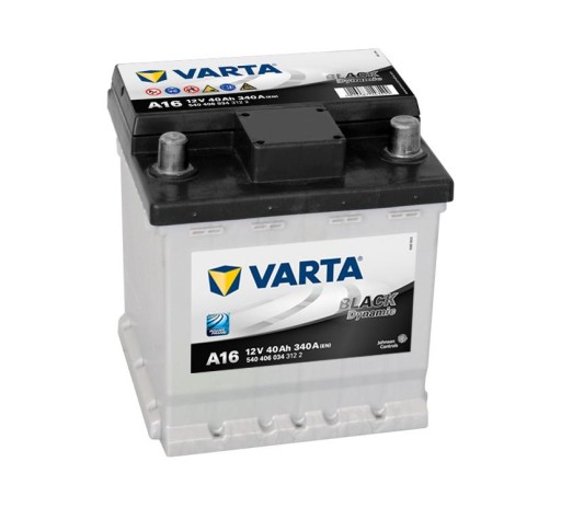 Akumulator 40AH/340A P+ VARTA A16 Black PANDA - 1