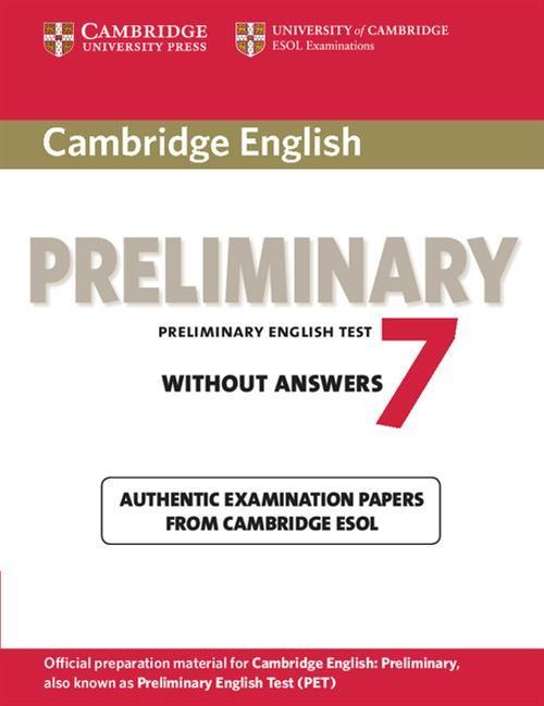 

Cambridge English Preliminary 7 Student's Book wit