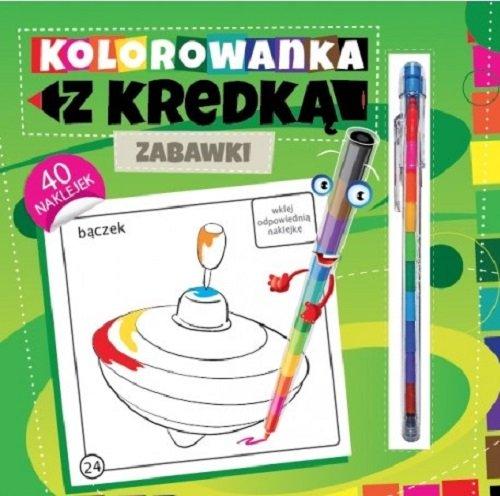 

Kolorowanka z kredką Zabawki Marcin Południak