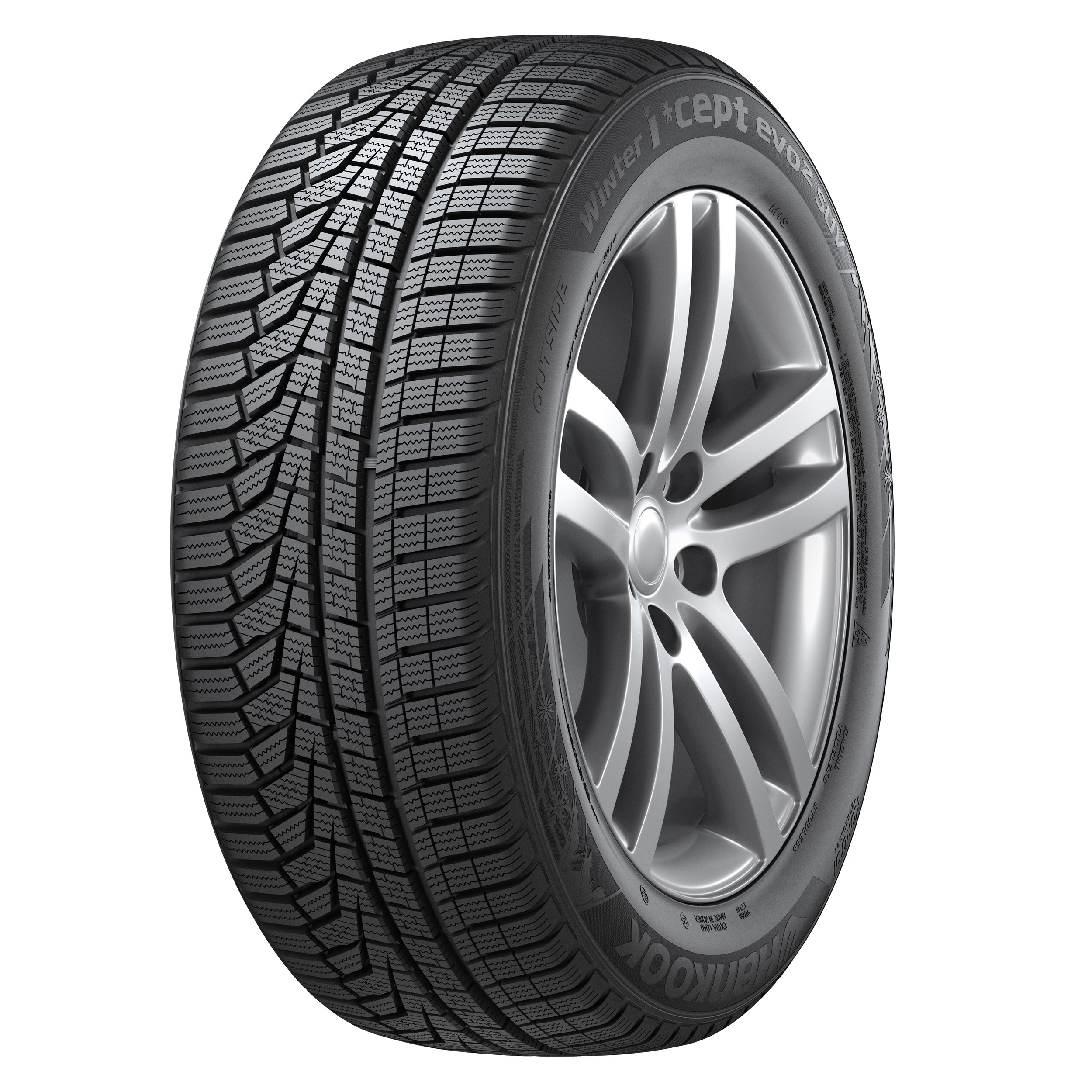 1x 235 70R16 HANKOOK WINTER ICEPT EVO2 SUV W320A
