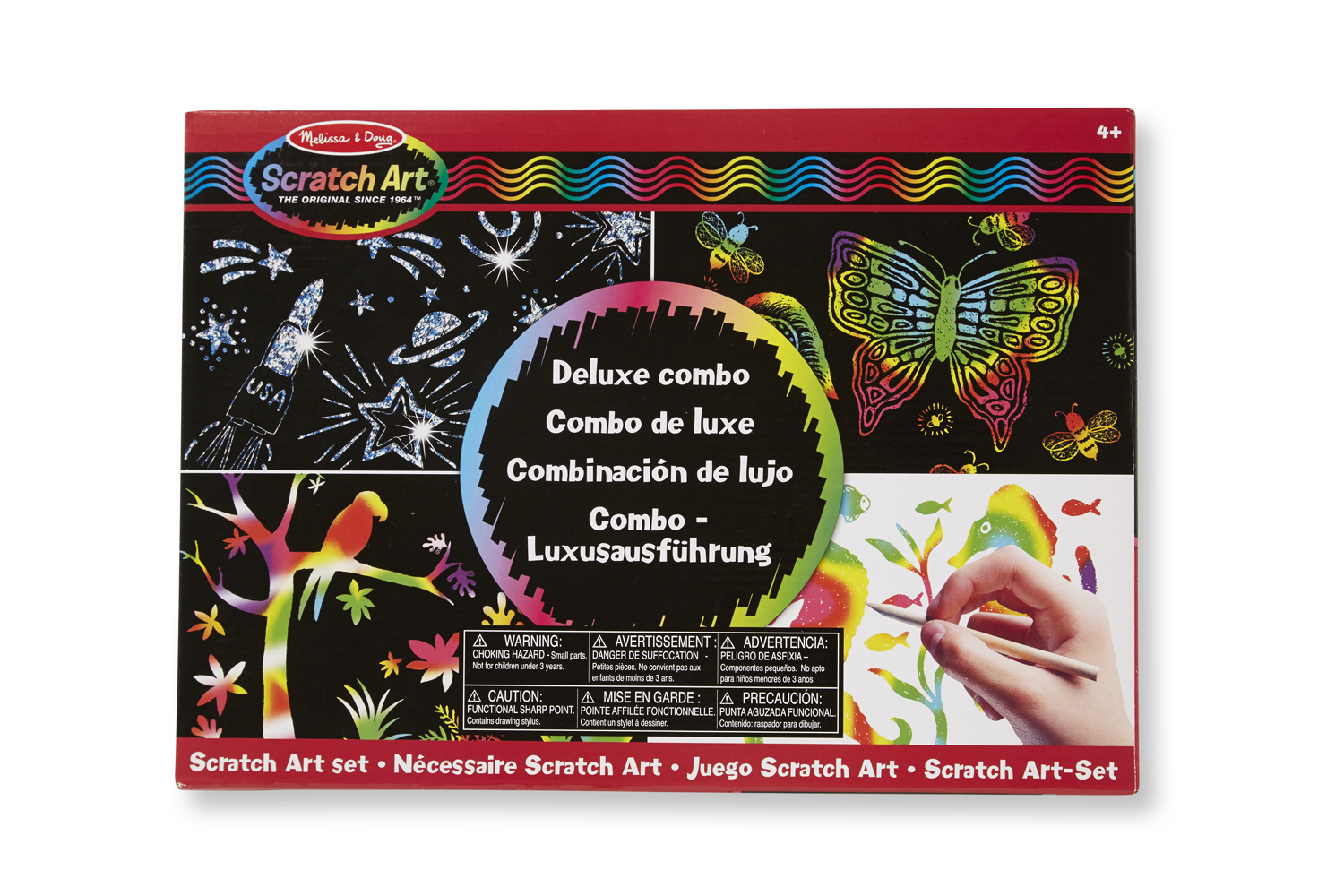 

Melissa Doug Scratch Art Deluxe Combo Set