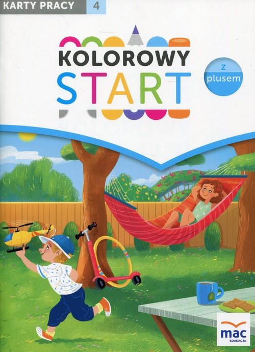 

Kolorowy start z plusem Karty pracy 4 Żabińska