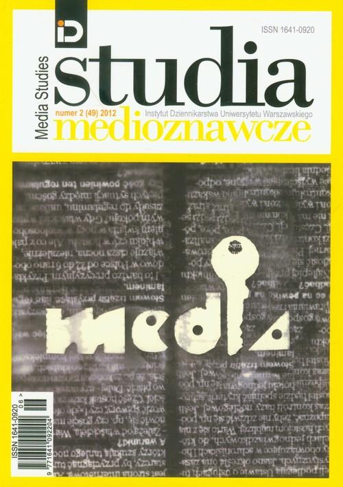 

Studia medioznawcze 2 (49) 2012