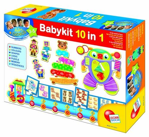 Gra planszowa Baby Genius Kit 10 W 1 Lisciani
