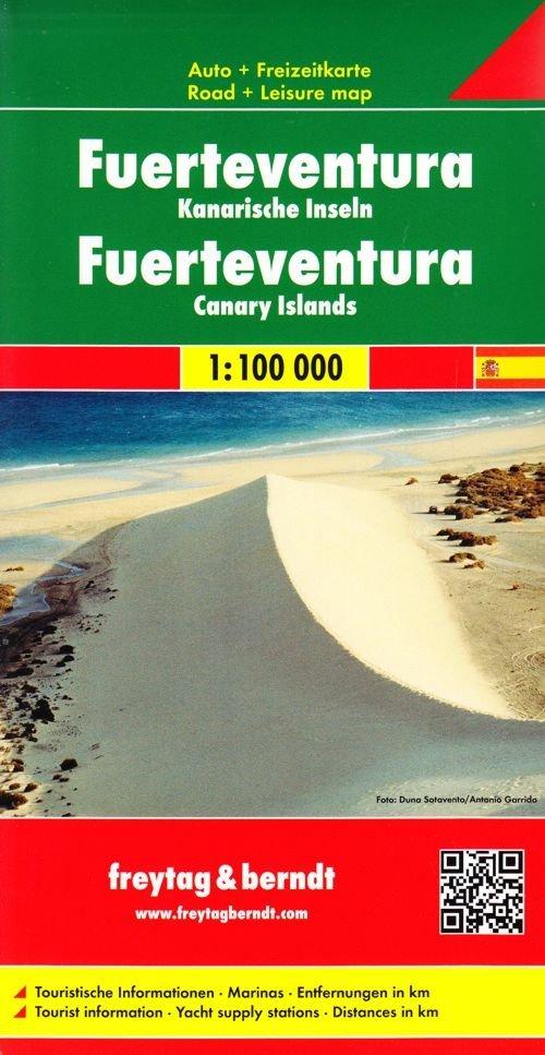 

Fuerteventura mapa 1:100 000 Freytag Berndt