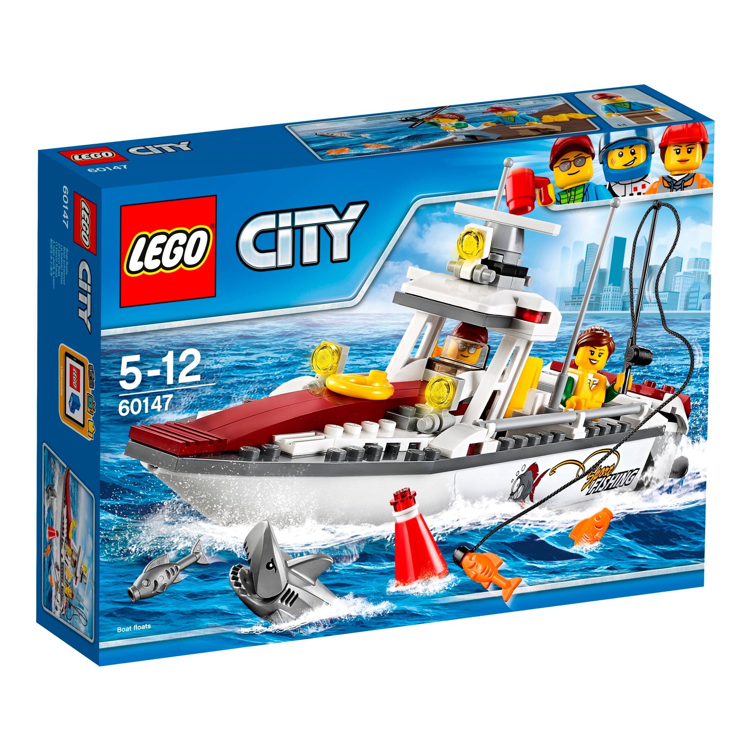 Lego 60147 City Łódź rybacka