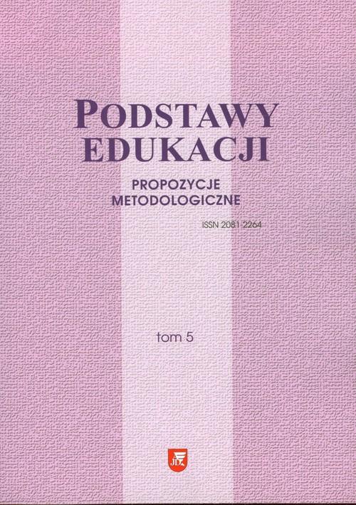 

Podstawy edukacji Tom 5