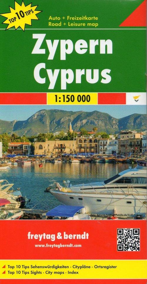 

Cypr mapa 1:150 000