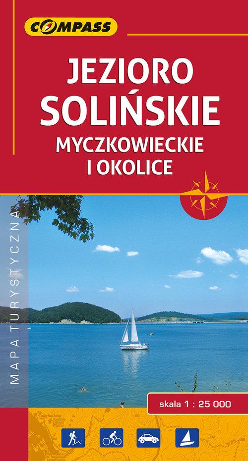 

Jezioro Solińskie Myczkowieckie i okolice mapa tur