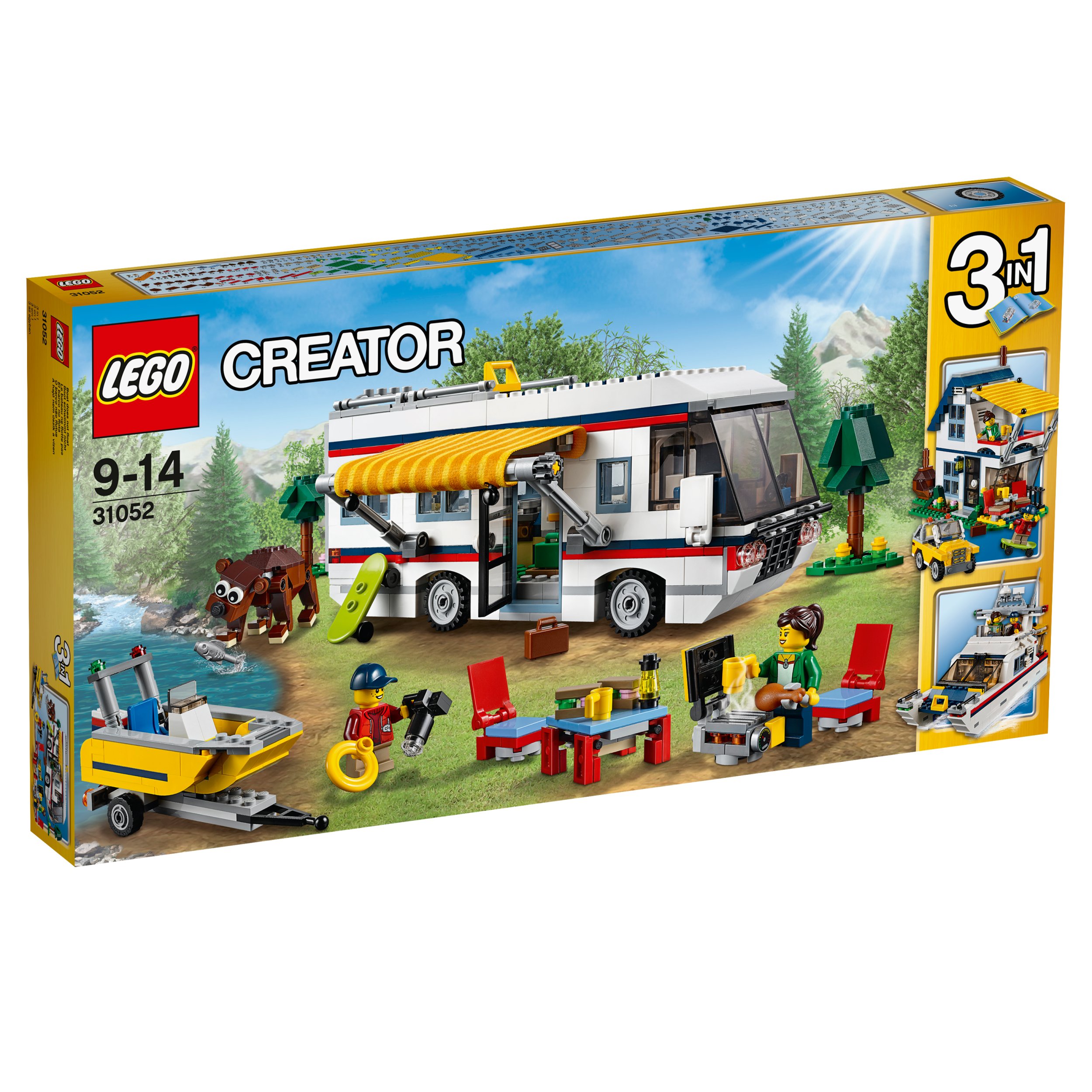 Lego Creator 3w1 31052 Wyjazd na wakacje
