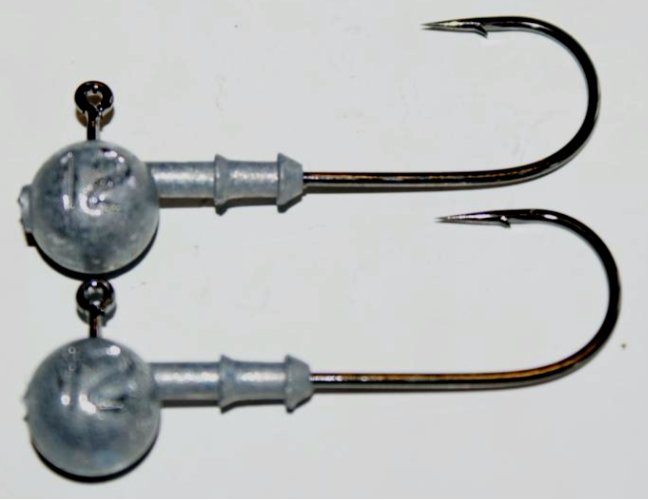 

Główki Jigowe Kamatsu hak nr.5/0 waga 12gr 2szt