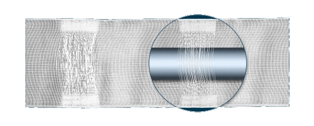 

Mg TZ19 Taśma 5cm Transparentna Tunelowa kieszonki