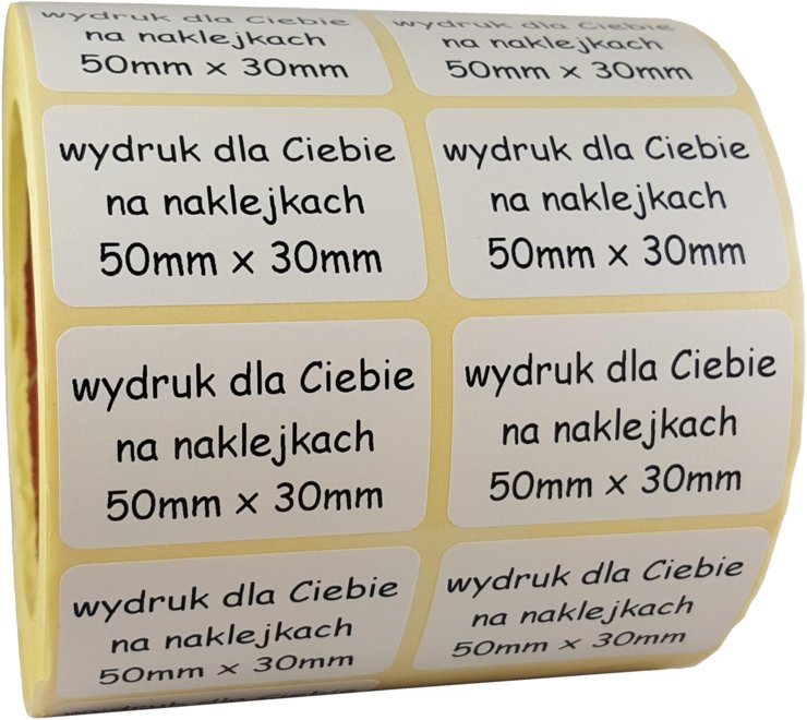 

50x30mm wizytówki samoprzylepne naklejki etykiety