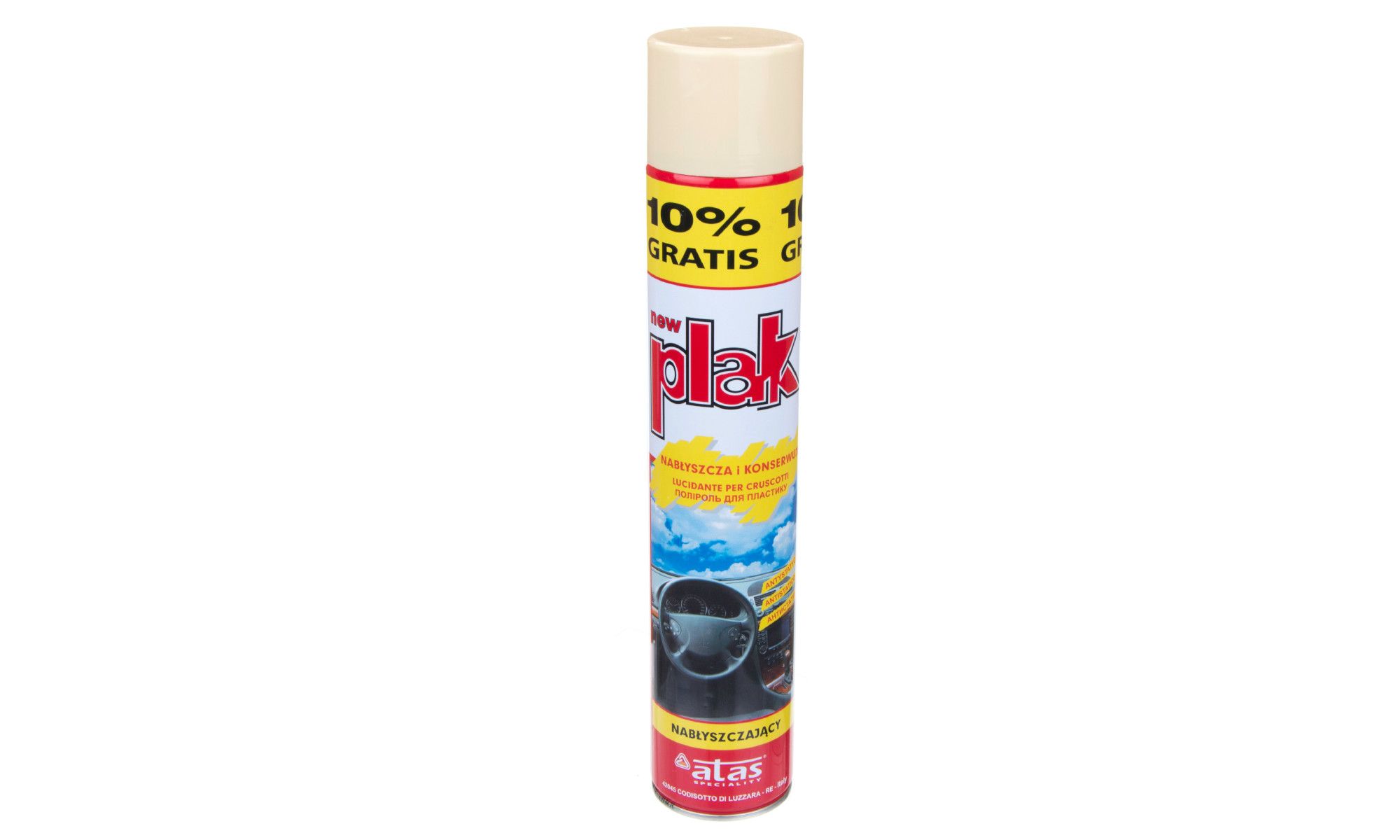 

Plak nabłyszczający do kokpitu 750ml Wanilia