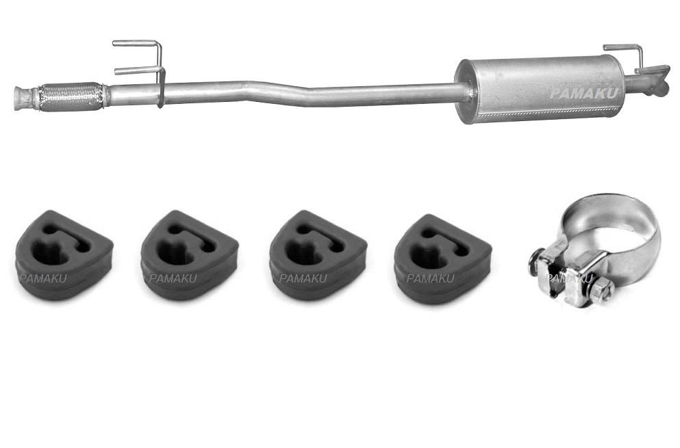 30.90 - VOLKSWAGEN CRAFTER 2.2 2.5 3.0 ГЛУШИТЕЛЬ + ТРУБА