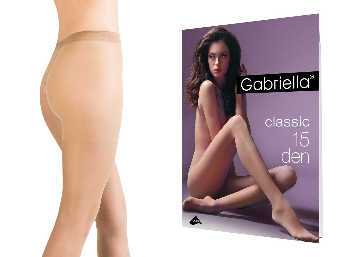 

Rajstopy Gabriella Classic 15 Amber 2