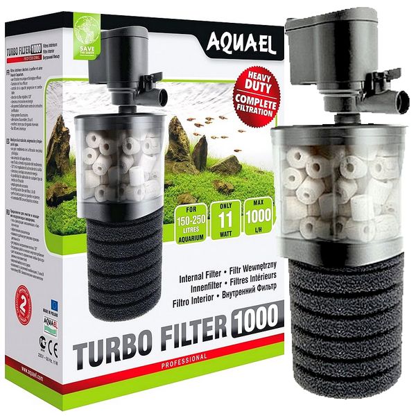 

Turbo Filtr 1000 Aquael 150-250L Ceramika+gąbka