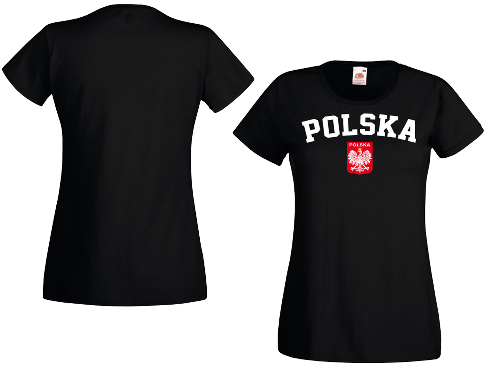 

Damska Koszulka - Polska - Fruit Of The Loom S