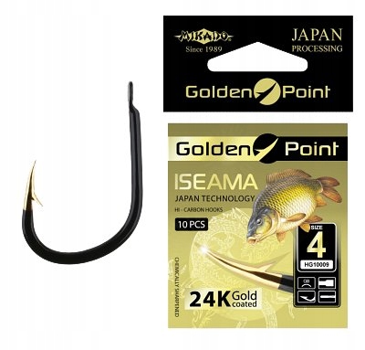 

Haczyki Mikado Golden Point Iseama 8