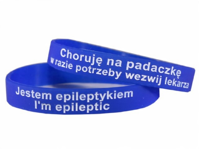 

Niebieska Bransoletka Mam Padaczkę Epilepsję 180