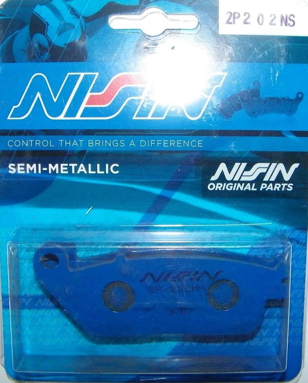 2P202NS - Nissin колодки Honda CBR 600 F 95-98, 11 -, CBF 1000