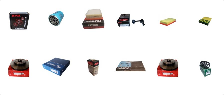 KYB ODBOJE OSŁONY AMORTYZATORA PRZÓD TOYOTA RAV4 Producent części KYB