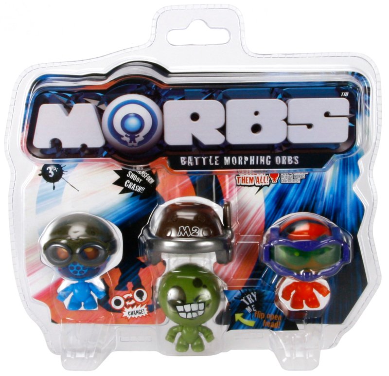 

Morbs zestaw z 3 figurkami ludzik Figurki Zestaw