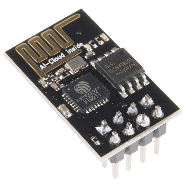 

Moduł ESP8266 serial Wifi model ESP-01_____BTE-221