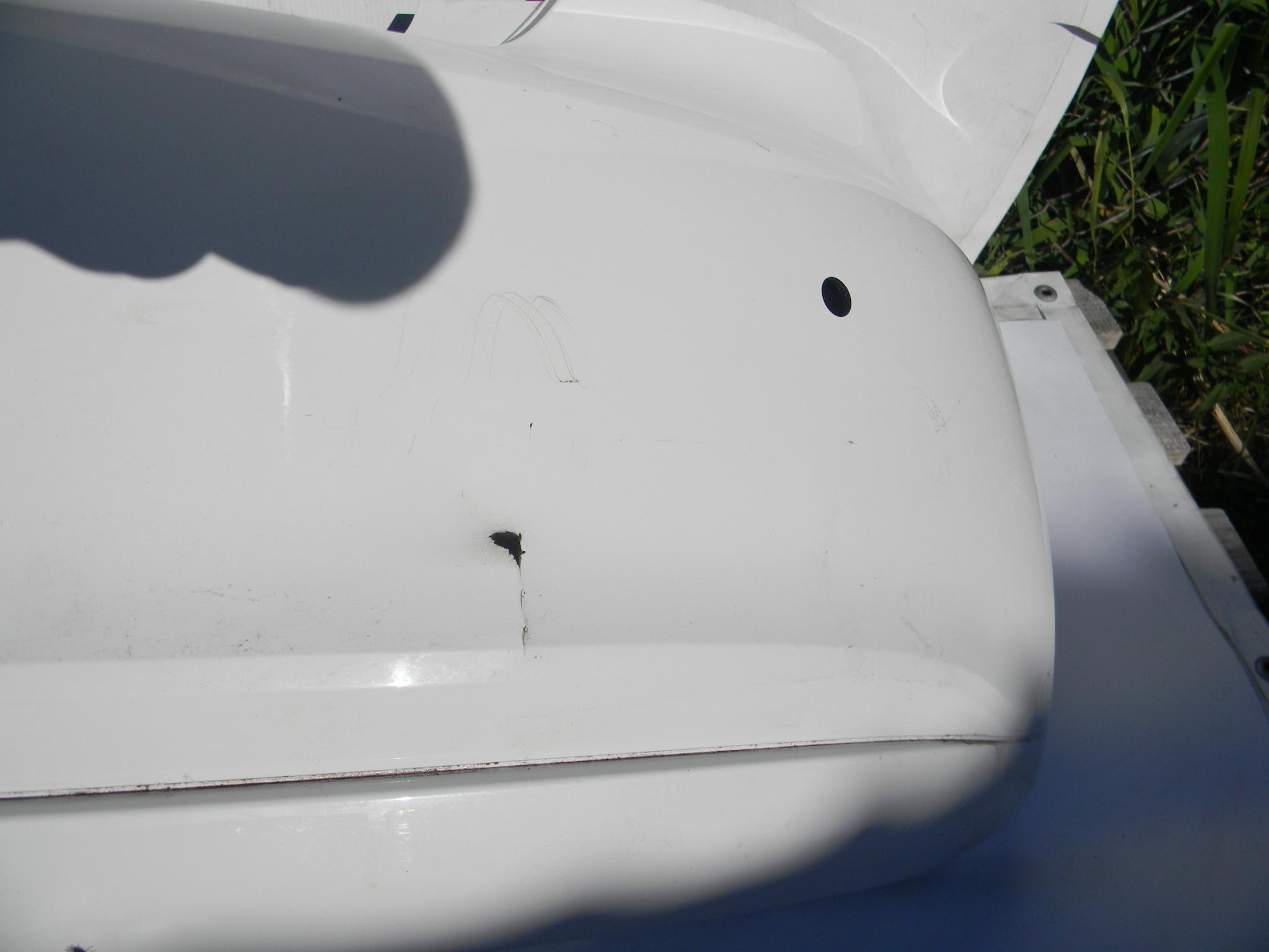 AP ZDERZAK TYŁ VW POLO 6R Kolor biały