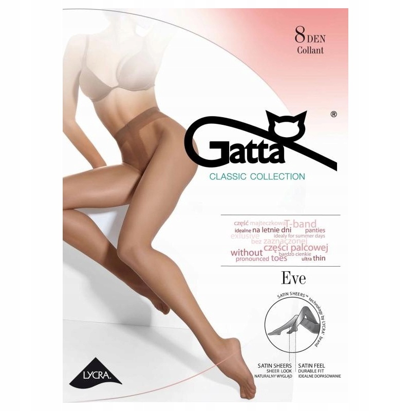

Rajstopy Gatta Eve 8den 2 Golden