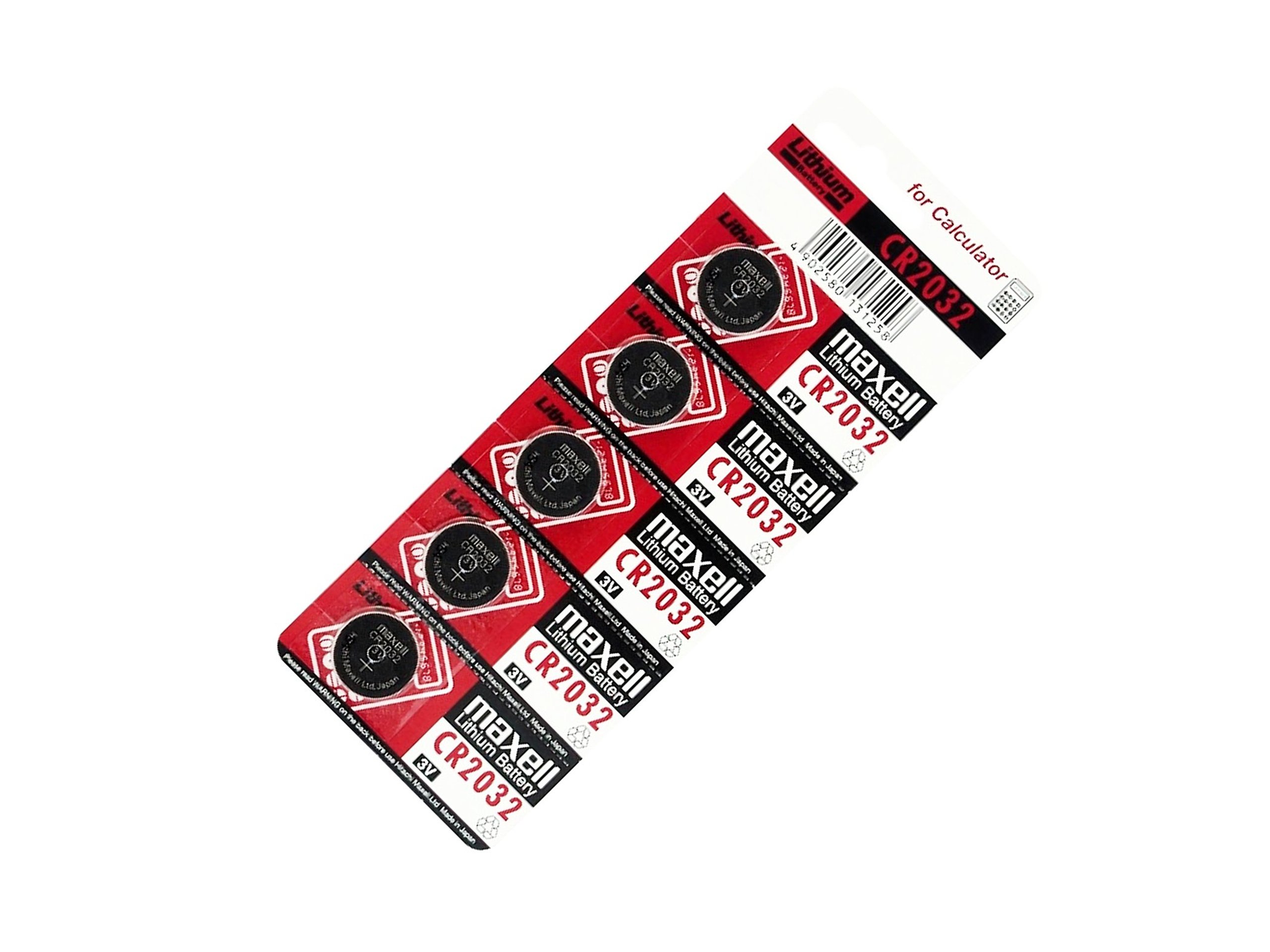 

5 x bateria CR2032 Maxell DL2032 Cr 2032