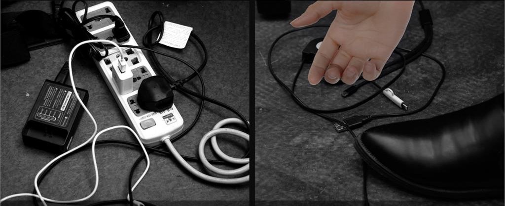 BASEUS ORGANIZER DO KABLI PROWADNICA MAGNETYCZNY UCHWYT KLIPS NA BIURKO Elementy zestawu inny