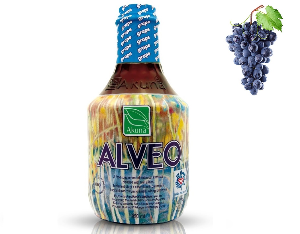 Akuna ALVEO Grape 26ziol Resistance Detox Vitality