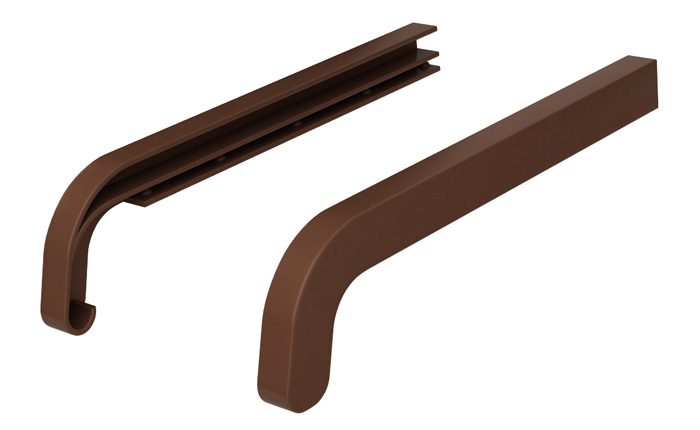 ZAKOŃCZENIE PARAPETU IMITACJA PŁYTKI SOFTLINE kpl