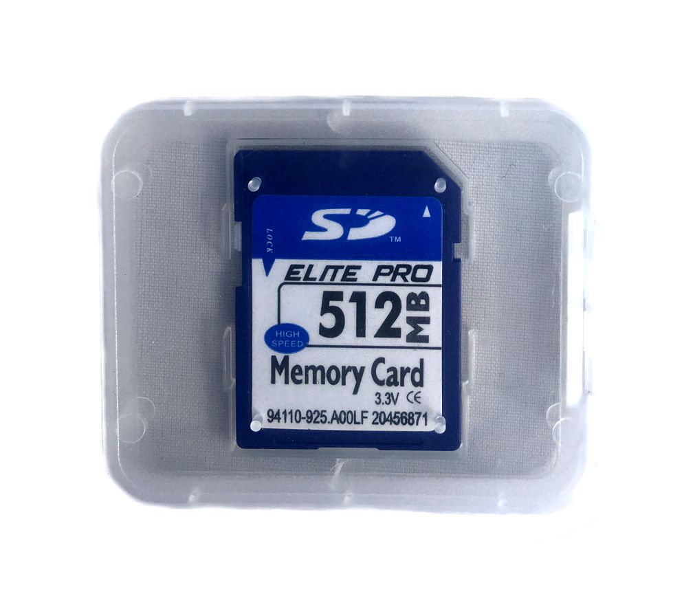 Новая карта памяти SD 512MB для старых устройств