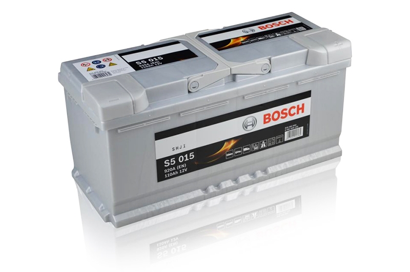 Акумулятор10ah20a ПРАВ.+ BOSCH SILVER S5 S5015 Q7