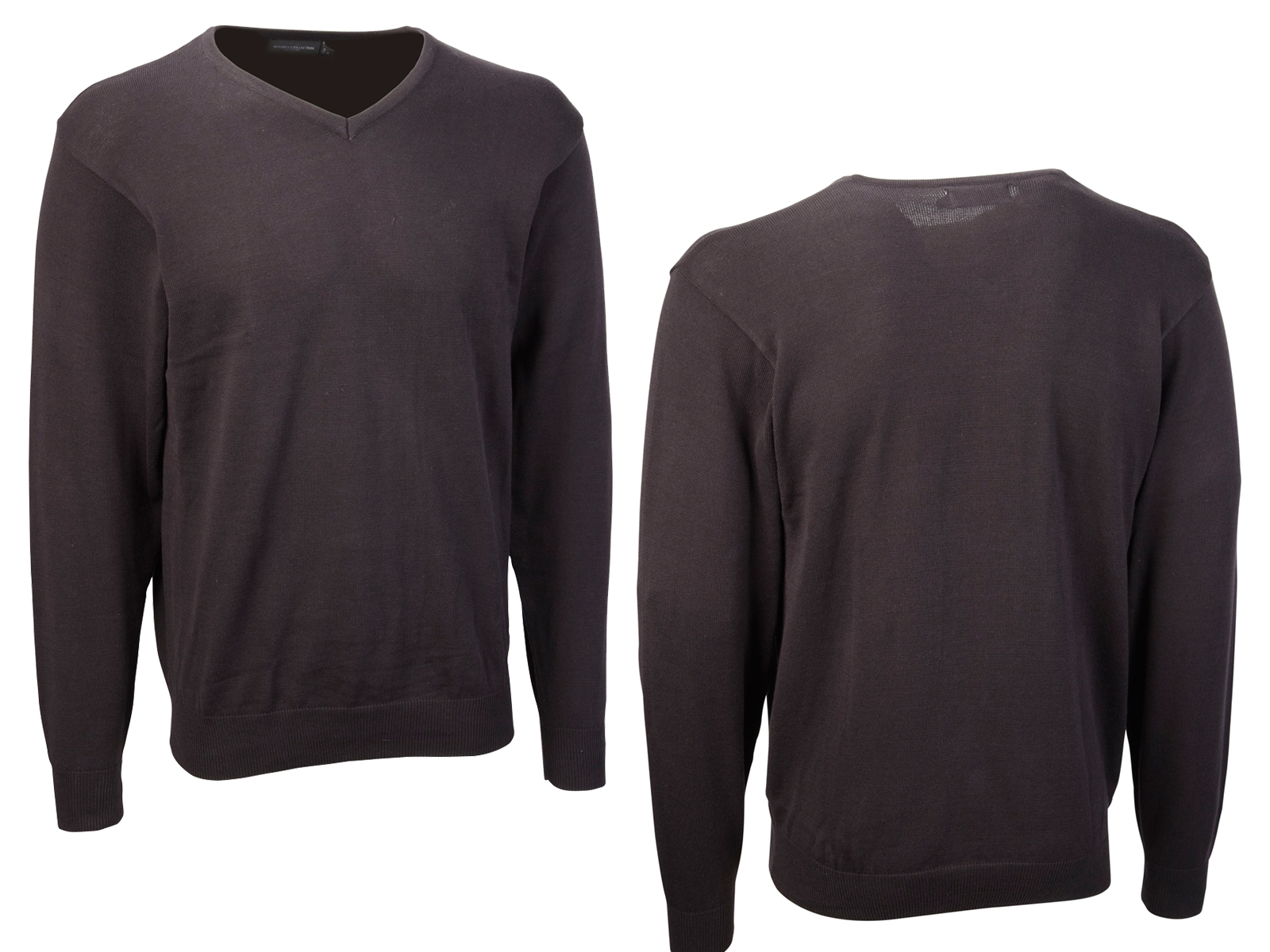 

Elegancki Sweter W Serek Russell 710M Xs