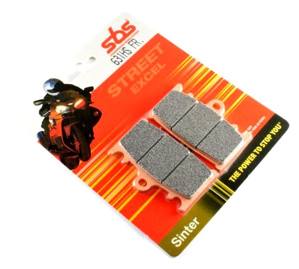 631hs - Гальмівні колодки передні SBS SUZUKI GSX-R 750 00-03