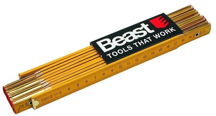 

Miara Miarka Składana Drewno 1 M Solidna