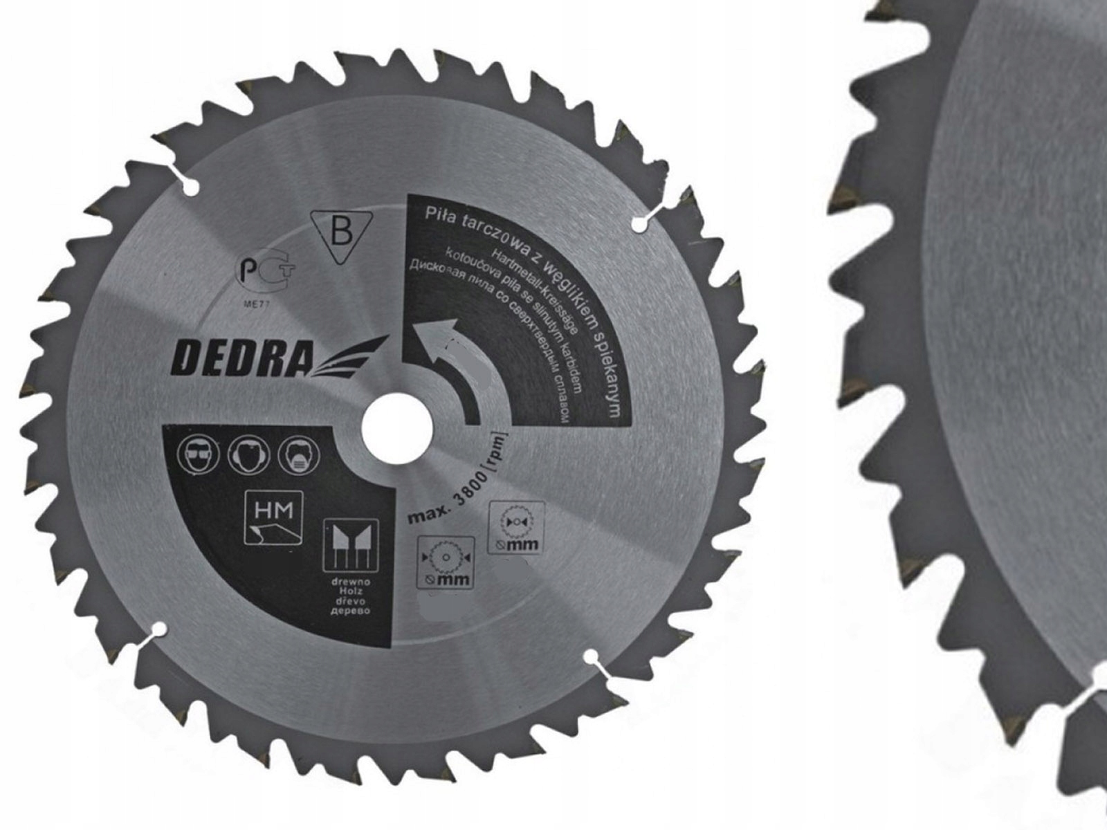 

Dedra Piła tarczowa do drewna Wzdłużne 450x30 36z